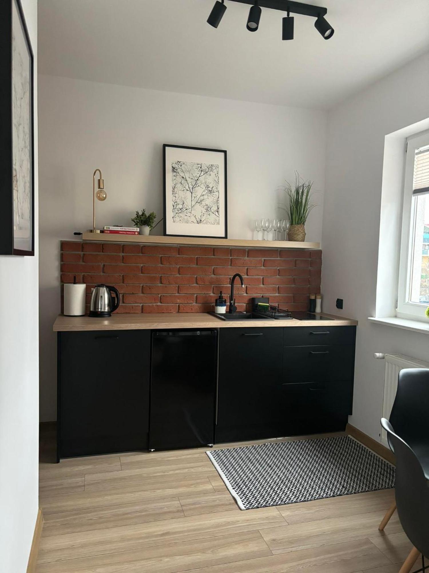 Apartament Black Pasłęk Exteriér fotografie