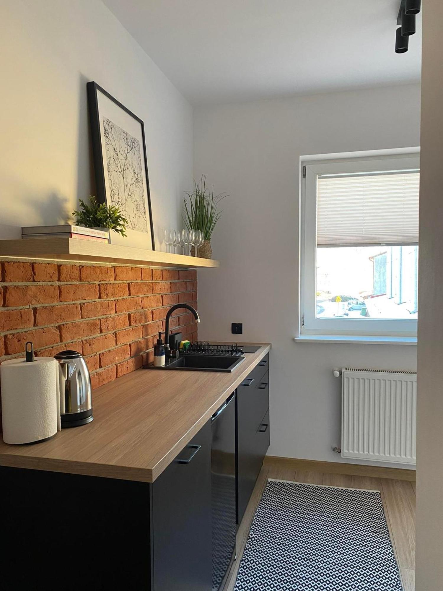 Apartament Black Pasłęk Exteriér fotografie
